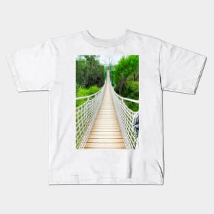 The Canopy Trail at Santa Ana Wildlife Refuge Kids T-Shirt